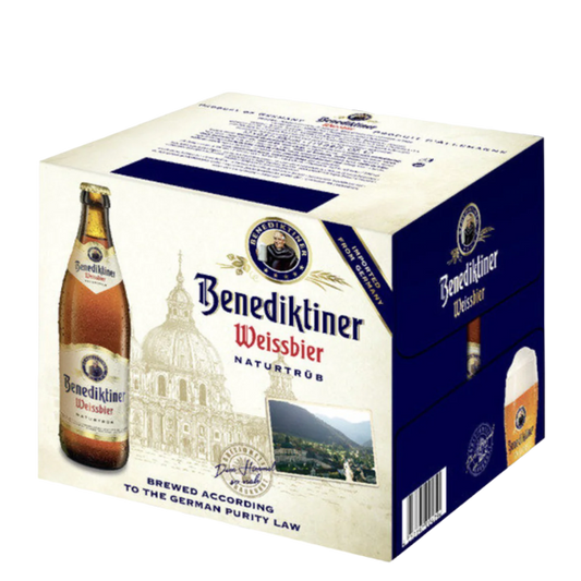 Benediktiner Weissbier 12x50cl pack Botellin