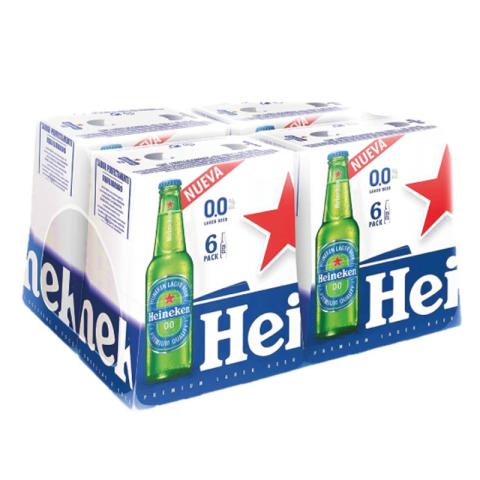 Heineken 00 24x25 cl Flaschenpackung 