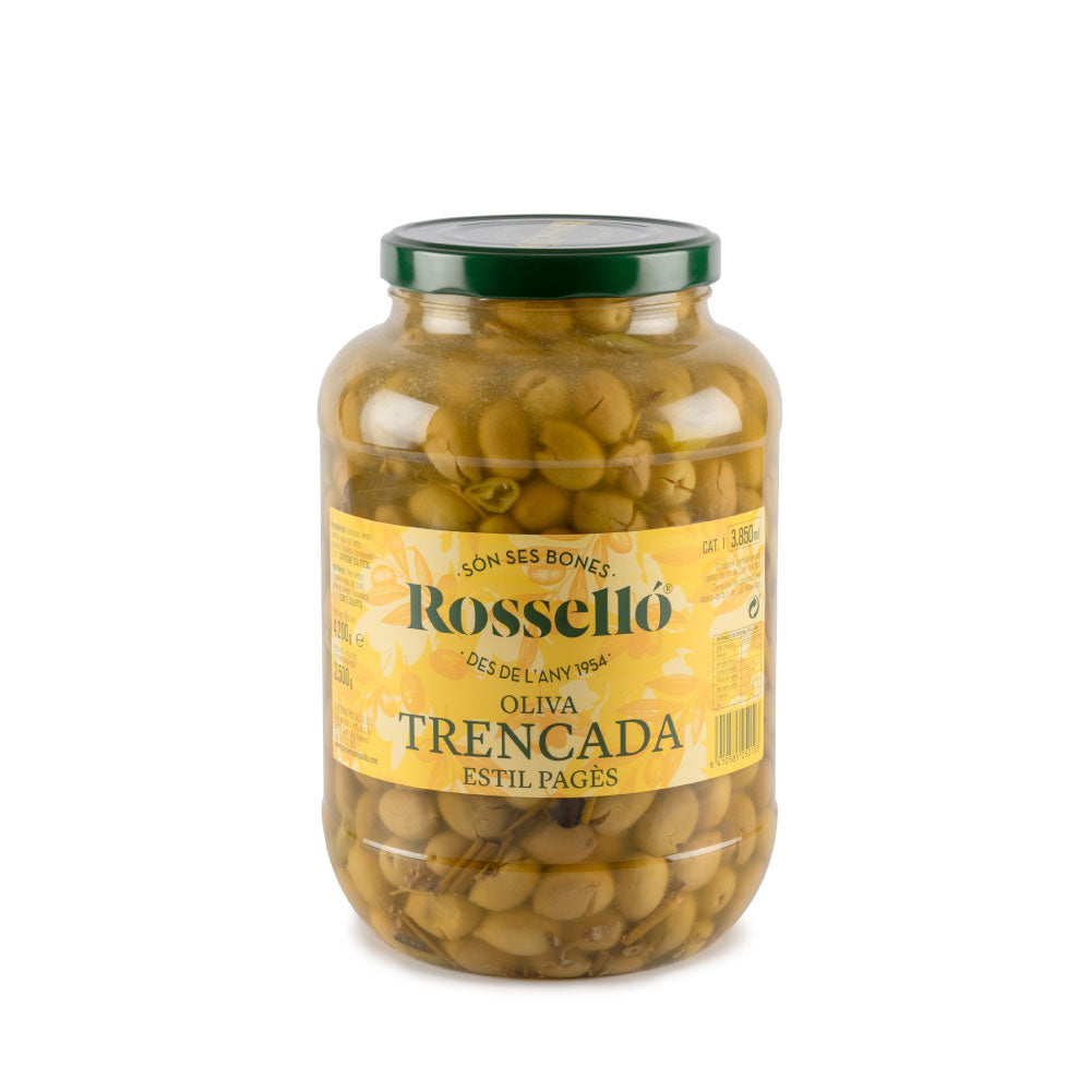 Aceitunas Trencada Rossello 600g