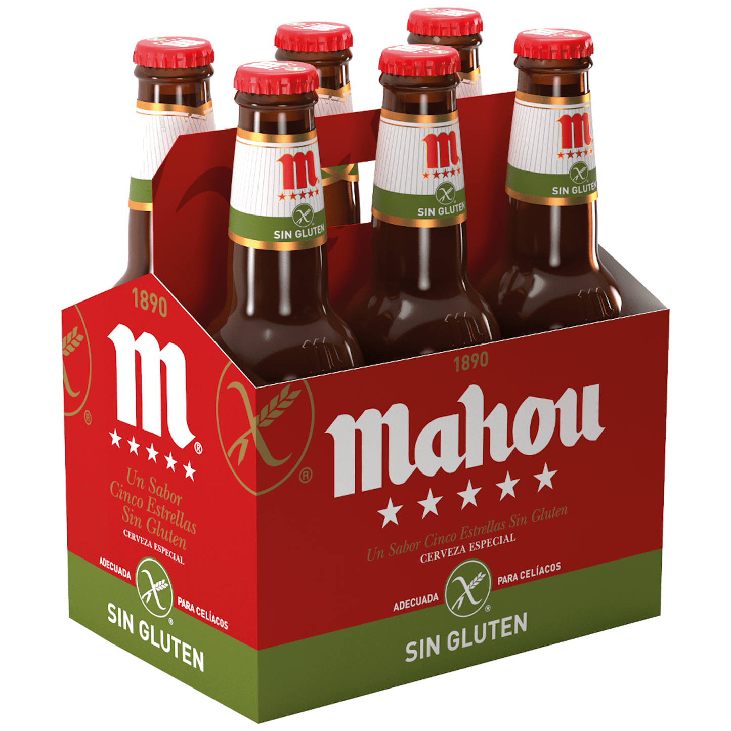 Maohu Sin gluten 6x 33cl Pack botellin