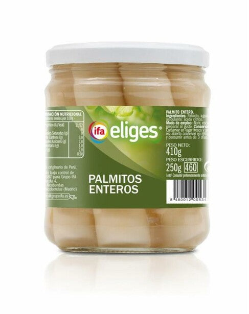 Palmito entero IFA eliges 250g