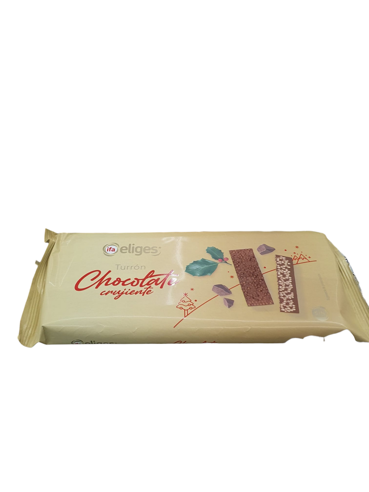 Turron Chocolate Crujiente Ifa Eliges 250g