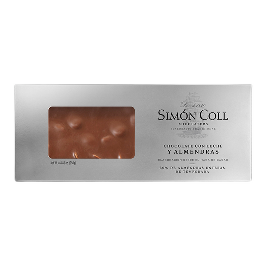 Turron Simon Coll Chocolate Almendra 250g