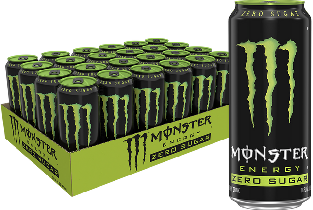 Monster Zero Green Energy Drink 24x50cl