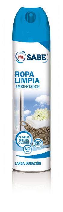 Ambientador ropa limpia ifa sabe aerosol 300ml