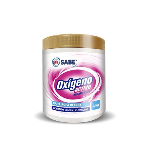 White active oxygen detergent powder ifa Sabe 1kg