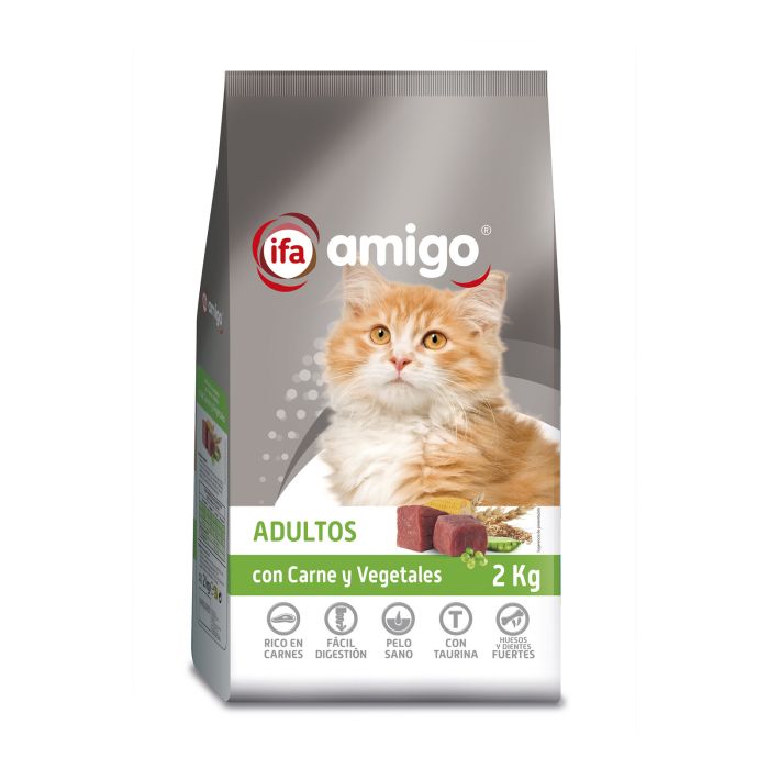 Comida gato carne/vegetales ifa amigo 2k