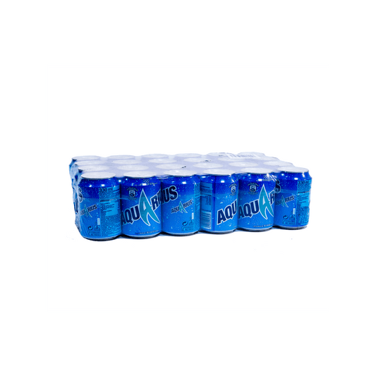 Aquarius Lemon 24x0.33 L Pack of Cans