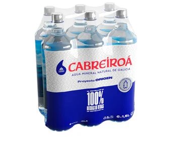 Agua Cabreiroa Pack 6x1.5L (recomendada)