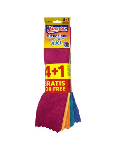 Spontex Microfibre Bayonet 4+1 u