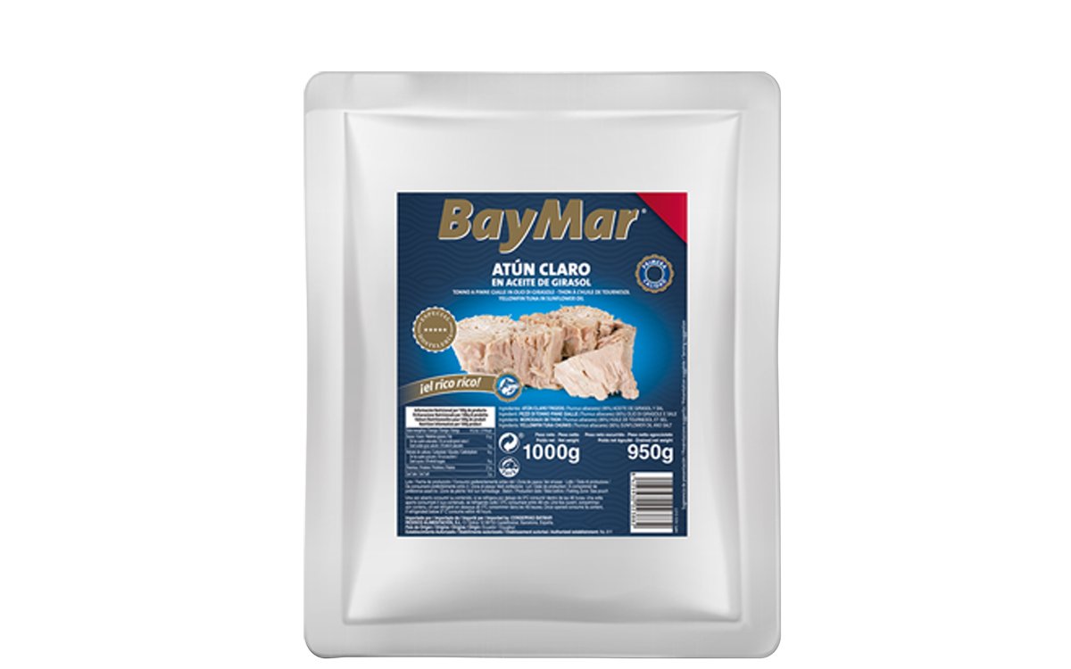 Atun Claro Baymar bolsa 950g