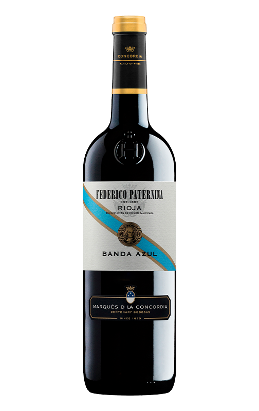 Rioja-Wein Crianza Paternina blaues Band 75cl