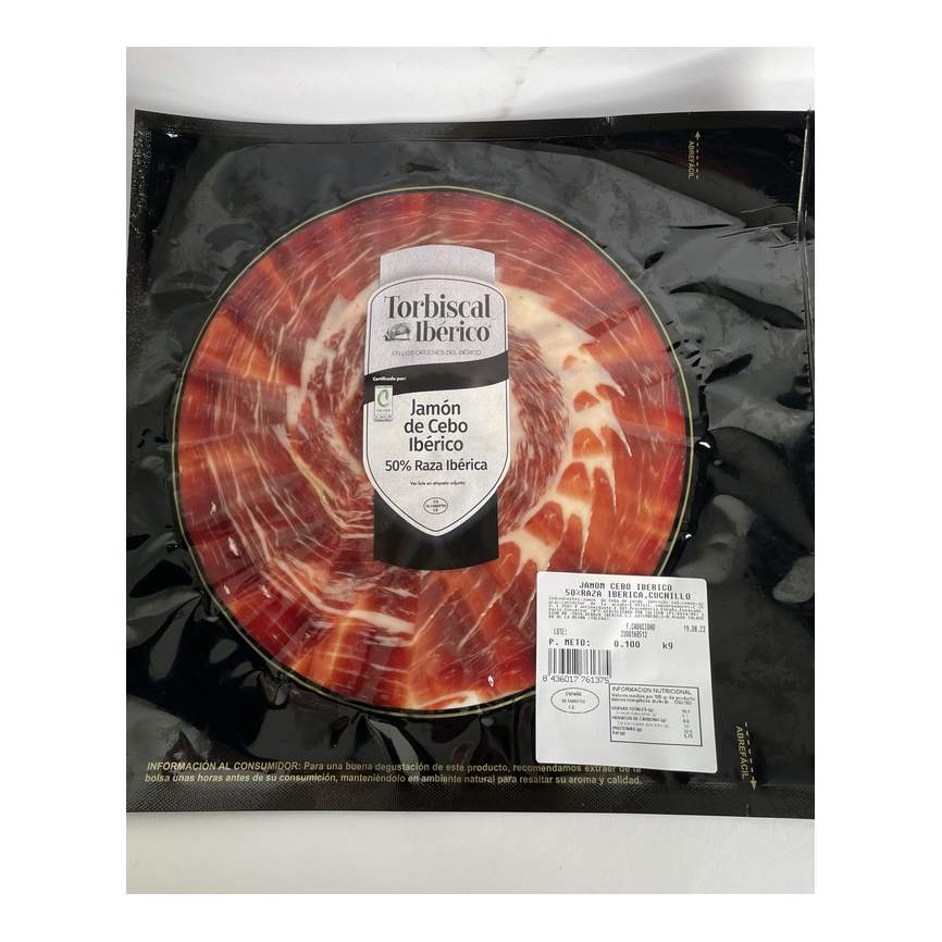 Jamon de Cebo Iberico Torbiscal 100g