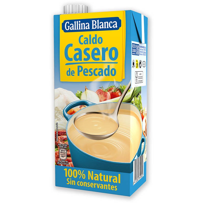 Broths Gallina Blanca Various Flavours 1L