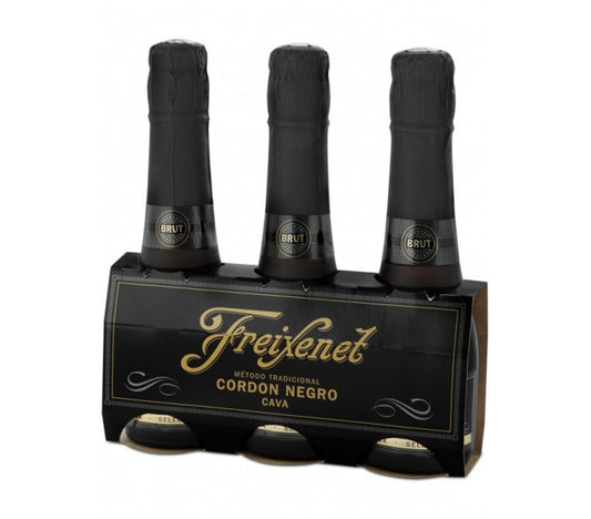 Cava Freixenet Mini Cordon Negro 3x200ml