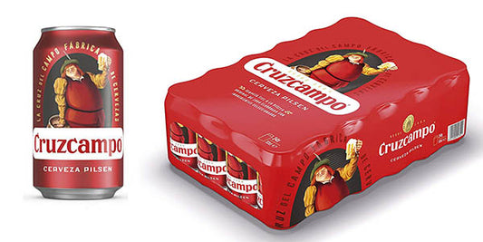 Cruzcampo 24x33 cl Dosenpackung 