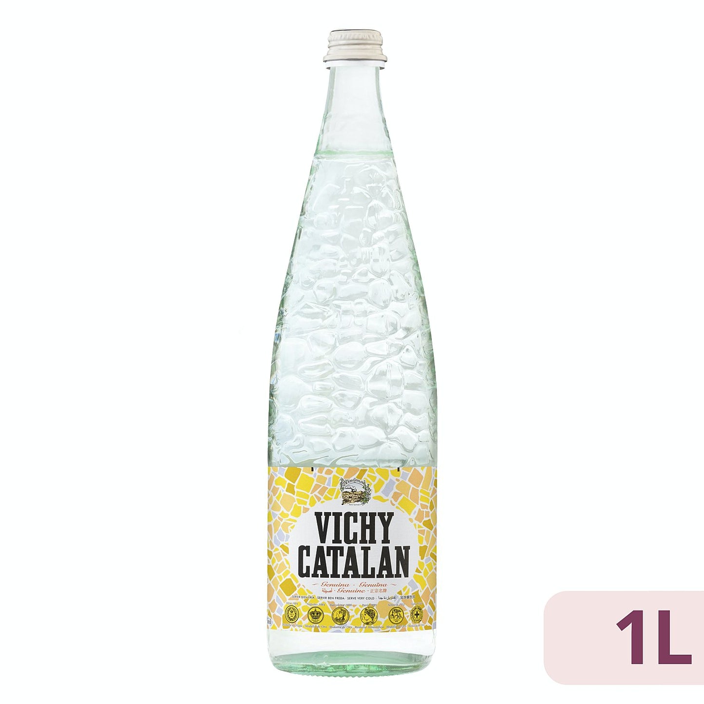 Vichy Catalan Water bottle without return 12x1L