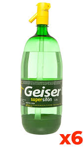 Geyser siphon 6x1.5L pack