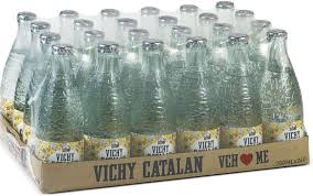 Vichy Catalán Sparkling Water Glasflasche 24x25cl Packung