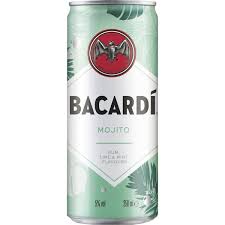 Bacardi Various Flavours 12x25cl Pack Cans