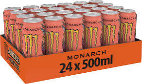 Monster Juice Monarch Energy Drink 24x50cl