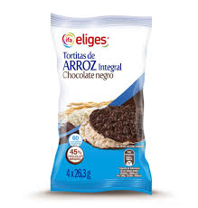 Corn or Rice Cake with chocolate Ifa Eliges 4x26g