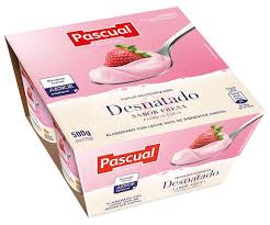 Pascual Yogur desnatado fresa x 24