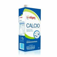 leche calcio eliges 1l x 6u.