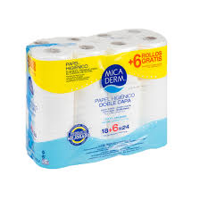 Papel higienico   Micaderm 2 capas x 32unid.