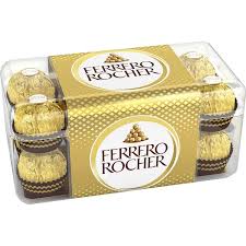 Bombones FERRERO ROCHER 16u. 200g.