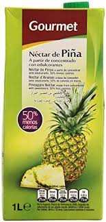 Zumo de piña Gourmet 12 x 1l brick