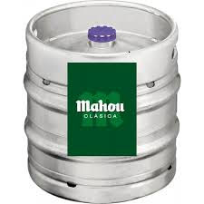 Barril de Cerveza Mahou clasica de 50 litros