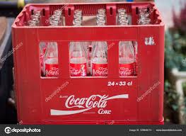 cajas retornables de refrescos de vidrio