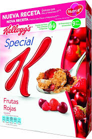 Cereales KELLOGGS Special K Frutas rojas 300g.