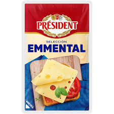 Slices Emmental President 100g