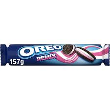 Galletas OREO remix vainilla-frambuesa 157g