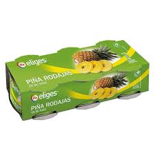 Pineapple in its own juice IFA, your choice of 3-pack. 220g