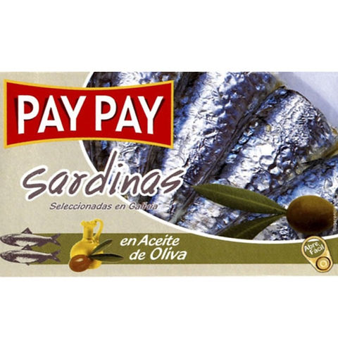 Sardinas Pay Pay en Aceite de Oliva 125g