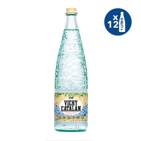 Vichy Catalan Sprudelwasser 12 x 1L Mehrwegglas