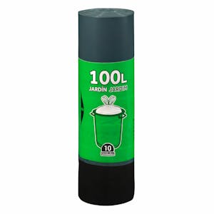 Bolsa Basura Jardin Bosque verde 100lts 10unid