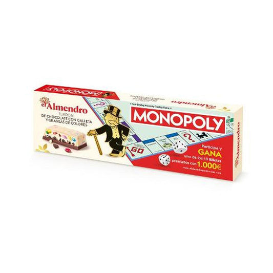 Turron El Almendro Chocolate Monopoly 150g