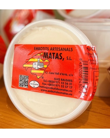 Manteca Tarrina Matas 450g