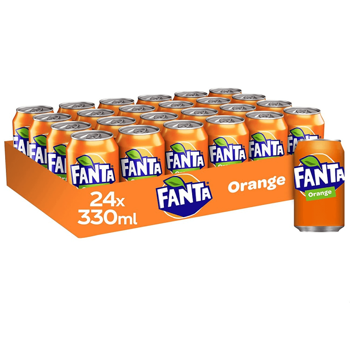 Fanta Orange 24x0.33 L Pack of cans