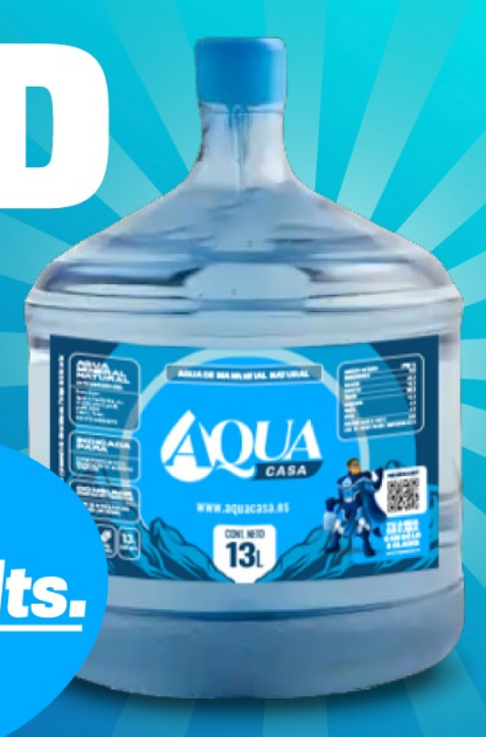 Agua de Manantial  Garrafa Liviana  13L