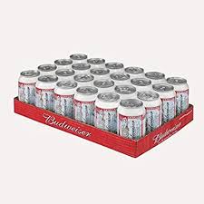 Budweiser 24x33 cl Pack of Cans 