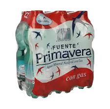 Fuente Primavera Gas 6x1.5l Pack