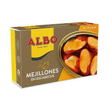 Kleine Albo-Muscheln in eingelegter Sauce 115g