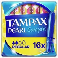 Tampax Compak Pearl regular- 16 Un