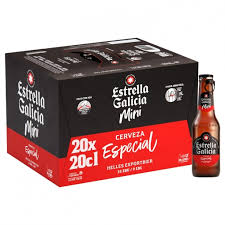 Cerveza Estrella Galicia Mini especial 20x20 cl