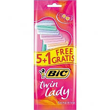 Maquinilla De Afeitar Bic Twin Lady 5+1